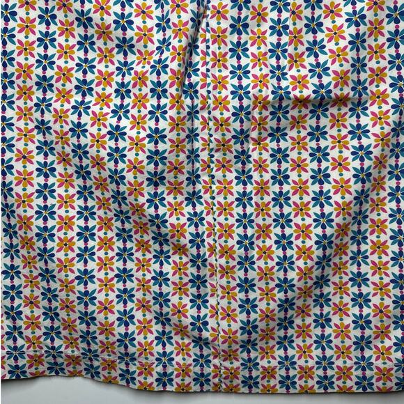 Boden Francesca A-Line Skirt Plumeria Print Lined Mini Skirt Cotton Sz 6 Pockets - Picture 10 of 14